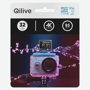 Карта памяти Qilive microsdhc 32 Гб без адаптера