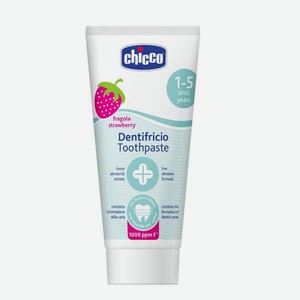 Зубная паста Chicco с фтором Клубничный