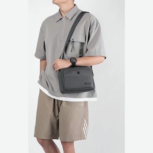 8651 Сумка муж. сер.