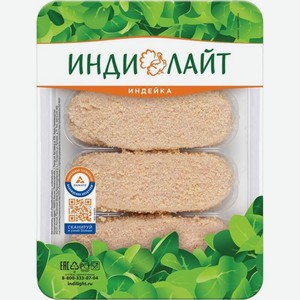 Котлеты ИндиЛайт из индейки охлажденные 450г, 450 г