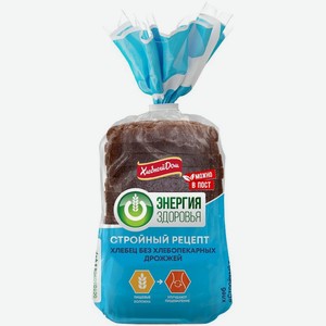 Хлебец Хлебный дом Стройный рецепт без дрожжей нарезка 350г, 350 г