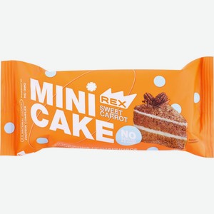 Пирожное протеиновое PROTEINREX Морковный тортик 00-00006598, Россия, 40 г