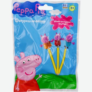 Игрушка PEPPA PIG фигурка-топпер, 12 героев в ассортименте, Арт. PP2005