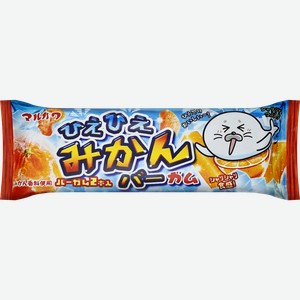 Жевательная резинка MARUKAWA Ледяная прохлада со вкусом мандарина, 11,7г