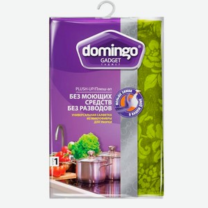 DOMINGO ПЛЮШ-АП салфетка из микрофибры, 1 шт.