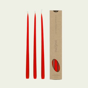 ENOSENS Набор интерьерных свечей Королевский алый, цвет: Красный, 1 набор