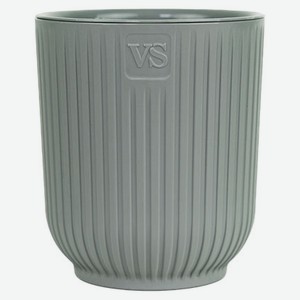 Горшок для цветов VipSet Эйва серый, 15 см