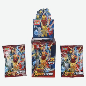 Конструктор «Город мастеров» Фигурки Супер герои, 1 шт в ассортименте