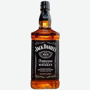 Виски Jack Daniels Тенесси Old No.7 40% 700мл, 700 мл
