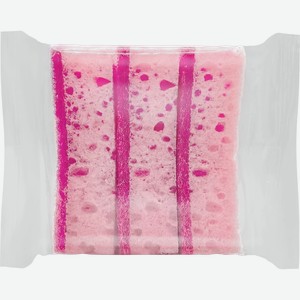 Губка для мытья посуды HOMECLUB косточка, 9,5x6,5x3см, 3шт