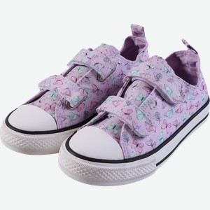 Кеды детские INWIN Бабочки, фиолетовые, Арт. XI24038