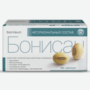 БАД Бонисан для снижении симптомов климакса капсулы 0,46г N60