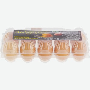 Яйцо куриное Молодецкие Д-О, 10 шт, пластик