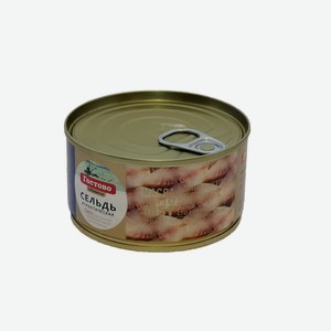 Сельдь Гостово атлантическая куски с добавлением масла 185г