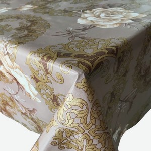 Скатерть ПВХ на тканевой основе, 140х170 см
