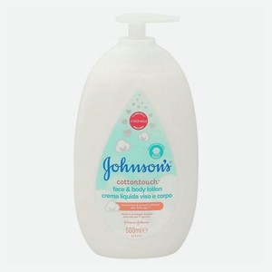 JOHNSON S BABY Детское молочко для лица и тела «Нежность хлопка» CottonTouch Face & Body Lotion, 500 мл