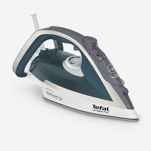 TEFAL Паровой утюг Ultragliss Plus FV6813E0, с паровым ударом 260 г/мин, вертикальным отпариванием, системой самоочистки, 2800 Вт