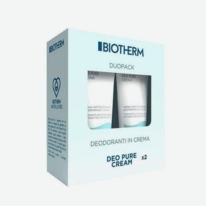 BIOTHERM Дезодорант-крем универсальный Deo Pure, 2х75мл
