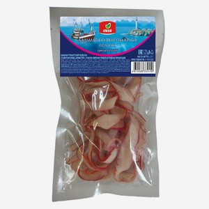 Кальмар Гигантский полоски со вкусом Краба  Крабстер  ОКЕЙ 1