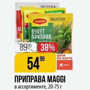 ПРИПРАВА MAGGI в ассортименте, 20-75 г