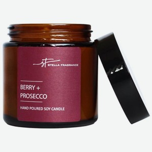 Свеча Stella Fragrance Berry+Prosecco ароматическая 90г, 90 г