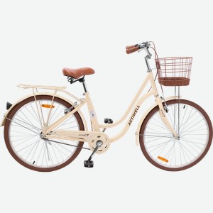 Велосипед городской ACTIWELL City, колеса 26  стальная рама, с корзиной, в ассортименте, Арт. CTY26ST-UW