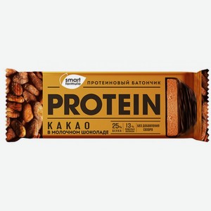 Яябатончик Протеиновый Смарт Формула Какао В Молочном Шоколаде 40г