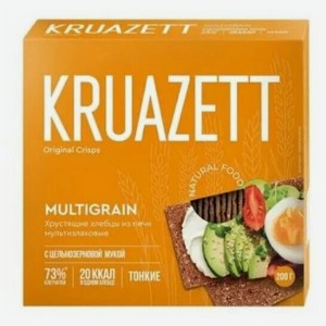 Хлебцы тонкие круазетт мультизлаковые, 200 г