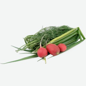 Набор зелени для окрошки с редисом 200 г