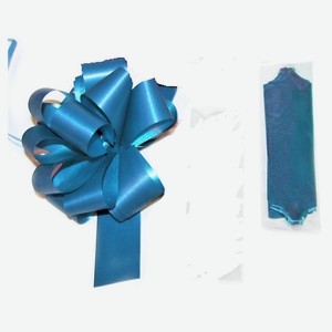 Бант Pioneer перламутровый, 12 см