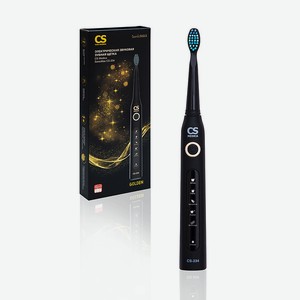 CS MEDICA Электрическая звуковая зубная щетка CS-234, цвет: Черный; 1 шт