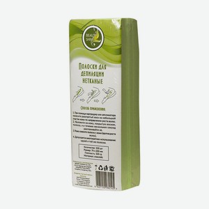 BEAUTY SHINE Полоски для депиляции нетканыe зеленые, 100 шт., 1 шт.