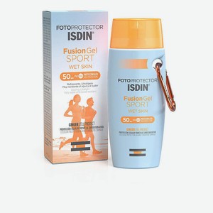ISDIN Водостойкий солнцезащитный крем-гель для тела Fotoprotector Fusion Gel Sport Spf 50+, 100 мл