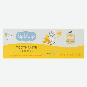 Зубная паста Bebble с ароматом банана 6мес+ 50мл