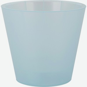 Горшок для цветов InGreen London Orchid D160 мм,1,6 л с дренажной вставкой голубой перламутровый