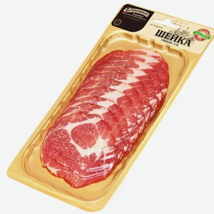 Шейка с/к свиная по-Егорьевски нарезка 115/80г Егорьевская