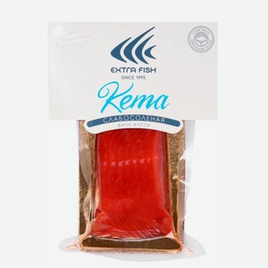 Рыба КЕТА слабосоленая 200г