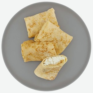 Блинчики Вкус & Польза цельнозерновые с творогом, 180г, 180 г