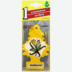 Ароматизатор для авто LITTLE TREES Елочка Аромат ванили 002867, США