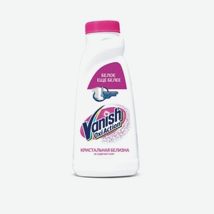 Жидкий пятновыводитель и отбеливатель для тканей Vanish Oxi Action Кристальная белизна, 450 мл