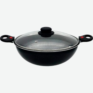 Казан Гвура Jarko алюминиевый антипригарное покрытие съёмная ручка 4л 28см