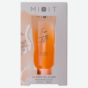 Масло-блеск для губ Mixit персиковый, 5 мл