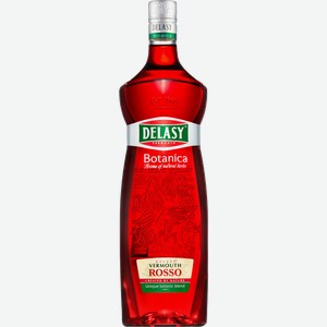Вермут Деласи ботаника красный 15% 1л