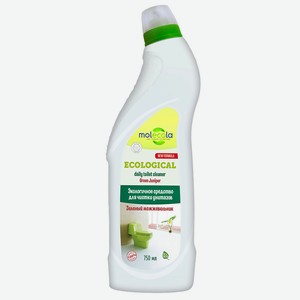 MOLECOLA Средство для чистки унитазов и сантехники Зеленый можжевельник экологичное, 1 шт.