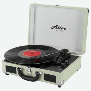 ALIVE AUDIO Виниловый проигрыватель GLAM Mist c Bluetooth, 1 шт.