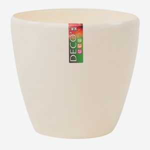 ГОРШОК  ДЕКО ТВИН  1,5 Л., цвет Крем