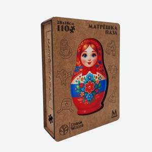 Пазл Фигурный Матрёшка