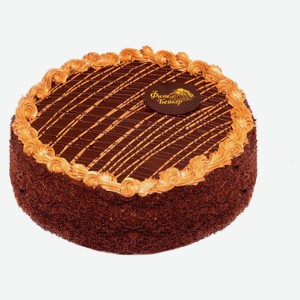 Торт бенто бисквитно-шоколадный «Фили-Бейкер» Прага со сливочно-шоколадным кремом охлажденный, 400 г