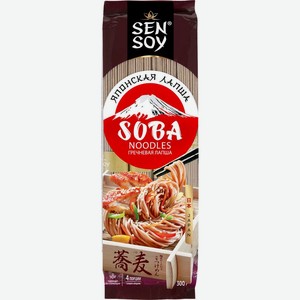 Лапша Sen Soy Premium Soba гречневая 300г, 300 г