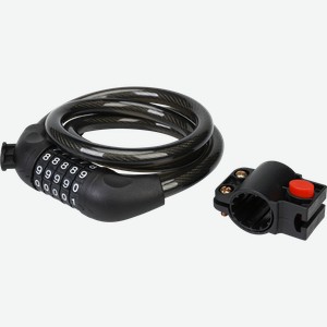 Замок велосипедный ACTIWELL 1,5х120см кодовый, Арт. BIK-13